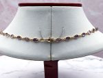 TAGLIAMONTE Designs (LD3549RG-Amethyst)14K Rose Gold Gemstone By the Inch Necklace*Reg.$1795