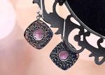SAMUEL B *BJC* (57403E.A) 925SS Amethyst Earrings *Reg.$165*