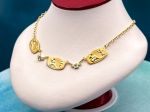 TAGLIAMONTE Designs (2219N) 925/YGP Cameo Necklace *Aphrodite,Cupid*Reg.$300