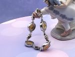 TAGLIAMONTE Designs (SH168-RO) 925SS/ 18K 2-Tone Cameo Bracelet *Maypole*Reg.$705