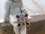 TAGLIAMONTE Designs (1373) 925SS / YGP Venetian Cameo Pendant *Reg.$240