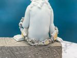 TAGLIAMONTE Designs (SH168-SQ) 925SS/ 18K 2-Tone Cameo Bracelet *Dancing Angels*Reg.$705
