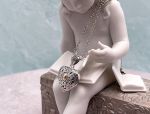 SAMUEL B *BJC* (58205P) 925SS / 18K Heart Pendant*Reg.$150*