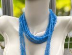 Versatile Apatite and Pearl Beaded Scarf Necklace (LDM7546)