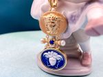 TAGLIAMONTE Designs (PN2878P) 925SS/YGPAgate Cameo Pendant *Medusa*Reg.$400
