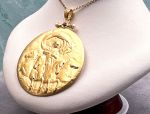 TAGLIAMONTE Designs (1661-3) 18K Cameo Enhancer Pendant *Apollo*Reg.$2900