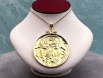 TAGLIAMONTE Designs (1661-3) 18K Cameo Enhancer Pendant *Apollo*Reg.$2900