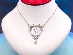 TAGLIAMONTE Designs (1904) 925SS/18K Cameo Necklace *3 Graces*Reg.$300