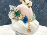 TAGLIAMONTE Designs (SH814-Multi) 925SS / YGP Venetian Cameo Bracelet *Sea Life Collection*Reg.$550