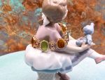 TAGLIAMONTE Designs~14K Venetian Intaglio Station Bracelet W/ Rubies*Reg.$3500