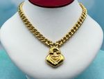 (LD3541N) 14K Heart's Desire Curb Link Necklace*BOLD*Reg.$4700