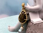 TAGLIAMONTE Designs (TAG1187DB) 925SS/YGP Venetian Cameo Pendant*Cupid*Reg.$200