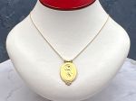 TAGLIAMONTE Designs  (1810) 18K Cameo Necklace w/ Diamonds*Terpsichore*Reg.$1675