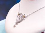 TAGLIAMONTE Designs (1904) 925SS/18K Cameo Necklace *3 Graces*Reg.$300