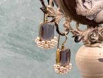 TAGLIAMONTE Designs (2033E,2034E) 925SS/YGP Intaglio Earrings*Reg.$325