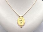 TAGLIAMONTE Designs  (1810) 18K Cameo Necklace w/ Diamonds*Terpsichore*Reg.$1675