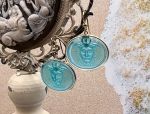 TAGLIAMONTE DESIGNS (LD3500) 18K Venetian Cameo Earrings*Rondanini Medusa*Reg.$1000