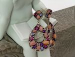 SAMUEL B *BJC* (55658E) 925SS Muilti-gemstone Earrings