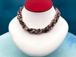 TAGLIAMONTE Designs (PN2939N) 925SS/YGP Venetian Cameo Statement Necklace*Venus*Reg.$600