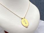TAGLIAMONTE Designs  (1810) 18K Cameo Necklace w/ Diamonds*Terpsichore*Reg.$1675
