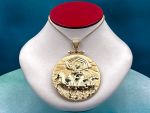 TAGLIAMONTE Designs (2218P) 925/YGP Cameo Pendant *Apollo*Reg.$400