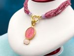 TAGLIAMONTE Designs (PN2936N) 925SS/YGP Venetian Cameo Statement Necklace*Venus*Reg.$600