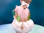 TAGLIAMONTE Designs (PN2890B) 925SS/YGP Venetian Cameo Bracelet *Sea Life Collection*Reg.$550
