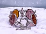 TAGLIAMONTE Designs (1580) 925SS,14K Venetian Cameo Bracelet *Limited Edition*Reg.$1000