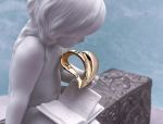 14K Yellow Gold Heart Shaped Pendant / Slide (LDM 2324)