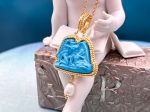 TAGLIAMONTE Designs (PN2842P) 925SS/YGP Magnesite Cameo Pendant *Psyche/Amore*Reg.$250