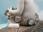TAGLIAMONTE Designs (LD3540B) 925SS, 14K Cameo Bracelet *Pegasus*Reg.$650