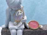 TAGLIAMONTE DESIGNS (1786) 925SS/ YGP Venetian Cameo Earrings *Maened*REg.$250