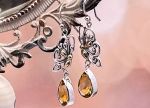 SAMUEL B *BJC* (59872E.CI) 925SS /18K Citrine Butterly Earrings *Reg.$165*