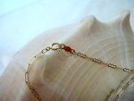 14K Gold + Tahitian Pearl Necklace *Baroque Style Pearls* Tin Cup Style Necklace