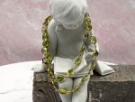 TAGLIAMONTE Designs (LD3549-Peridot)14K Gemstone By the Inch Necklace*Reg.$1795