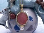 TAGLIAMONTE DESIGNS (1786) 925SS/ YGP Venetian Cameo Earrings *Maened*REg.$250