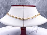 TAGLIAMONTE Designs (LDM7501) 18K Venetian Cameo Necklace with *Rubies+ Citrines* Medusa*