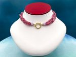 TAGLIAMONTE Designs (PN2936N) 925SS/YGP Venetian Cameo Statement Necklace*Venus*Reg.$600