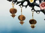TAGLIAMONTE Designs (2241E,2286P) 925SS/YGP Cameo Earrings & Pendant Set*Reg.$210