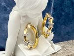 (LD3545E) 14K XOX0 Hoop Earrings*Reg.$800
