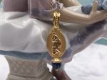 TAGLIAMONTE Designs (2315E) 925/YGP Cameo Earrings*Sapphire*Reg.$200