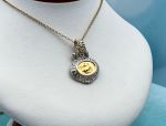 TAGLIAMONTE Designs (LD3540B) 925SS, 14K Cameo Bracelet *Pegasus*Reg.$650