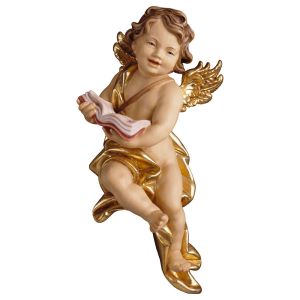 Val Gardena  Carvings (UP150015) Cherubs, Puttos, Angels ~ Il Libro (Book) Cherub