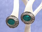 TAGLIAMONTE (1897) 925SS, 18K Venetian Intaglio Earring*Cupid*Reg.$250