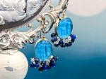 TAGLIAMONTE Designs (2303E) 925SS/YGP Cameo Earrings *3 Graces*Reg.$325