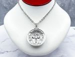 TAGLIAMONTE Designs (PN2672N) 925SS/Rhod. Cameo Necklace*Rondanini Medusa*Reg.$525