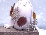 TAGLIAMONTE Designs (1580) 925SS,14K Venetian Cameo Bracelet *Limited Edition*Reg.$1000