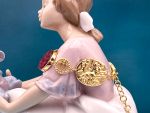 TAGLIAMONTE Designs (2295B) 925SS/YGP Venetian Cameo Bracelet *Aurora Chariot*Reg.$450