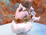 TAGLIAMONTE Designs~14K Venetian Intaglio Station Bracelet W/ Rubies*Reg.$3500