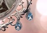 SAMUEL B *BJC* (59863E.SLBT) 925SS Blue Topaz Earrings *Reg.$165*